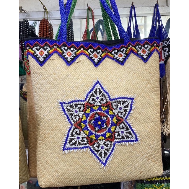 Tas etnik rotan manik dayak kalimantan (T35k0)