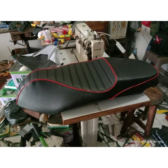 KULIT JOK SCOOPY NEW-COVER JOK SCOOPY 2022 CAFERACER DOUBLE SEAT