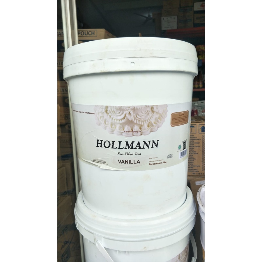 

Butter Cream Hollman Vanila -100gr