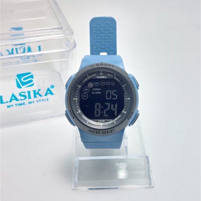 FREE BOX Jam Tangan Digital Unisex Water Resistant ORIGINAL LASIKA Type 8145