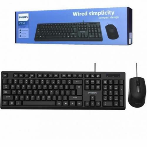 Keyboard Mouse philips C234 USB