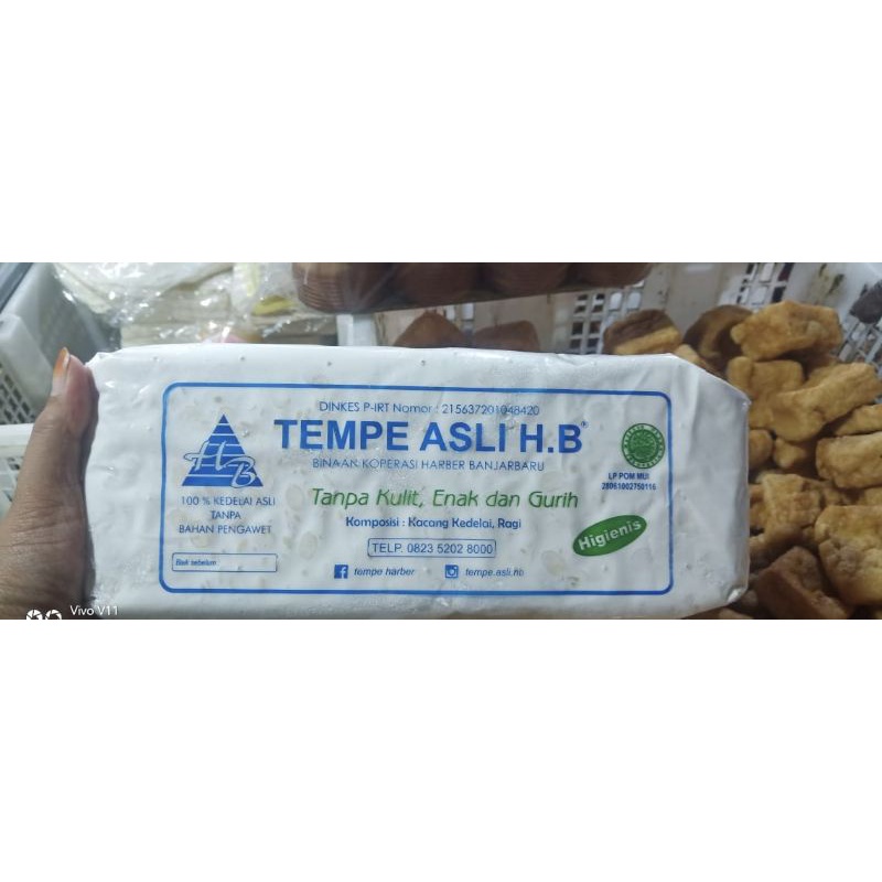 

Tempe Asli HB Per Kemasan