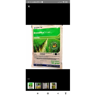 Herbisida Selektif ALLY PLUS / BROAD PLUS 40GR