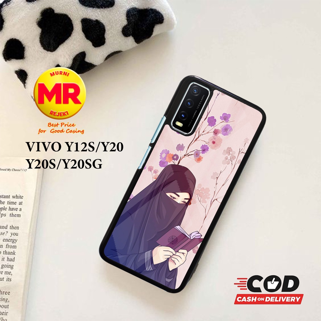 CASE VIVO Y12S Y20 Y20S Y20S - CASING VIVO Y12S Y20 Y20S Y20S - MOTIF HIJABERS Murni case - casing a