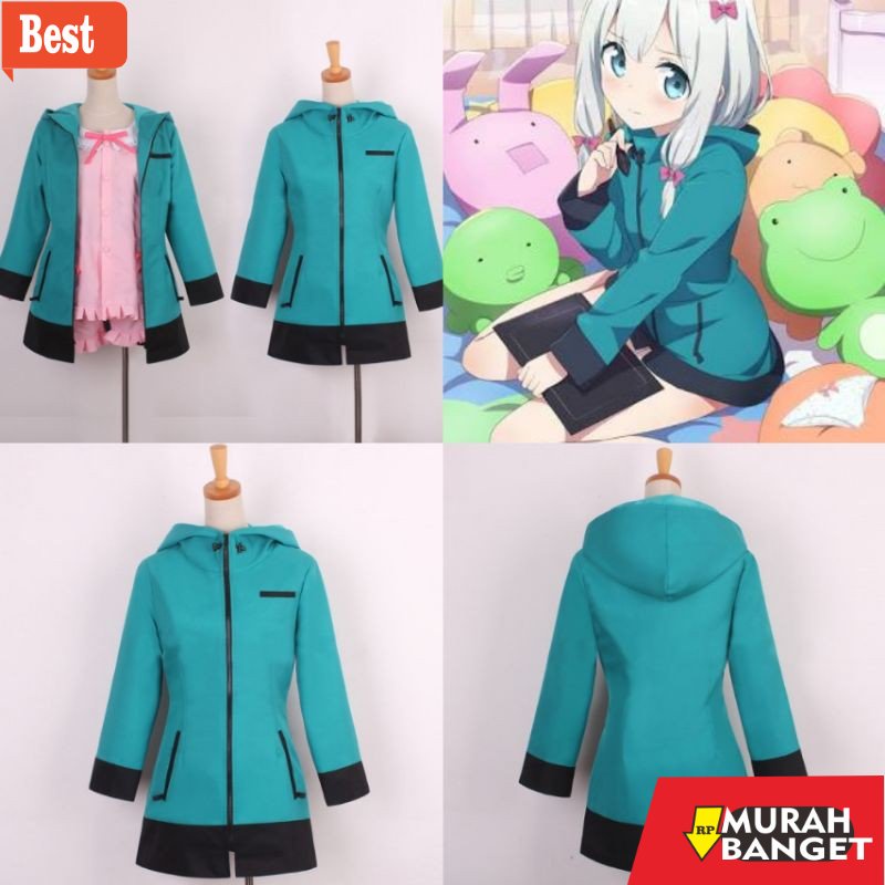 jaket wanita kekinian 2022 Izumi Sagiri Jacket Cosplay Anime Jaket