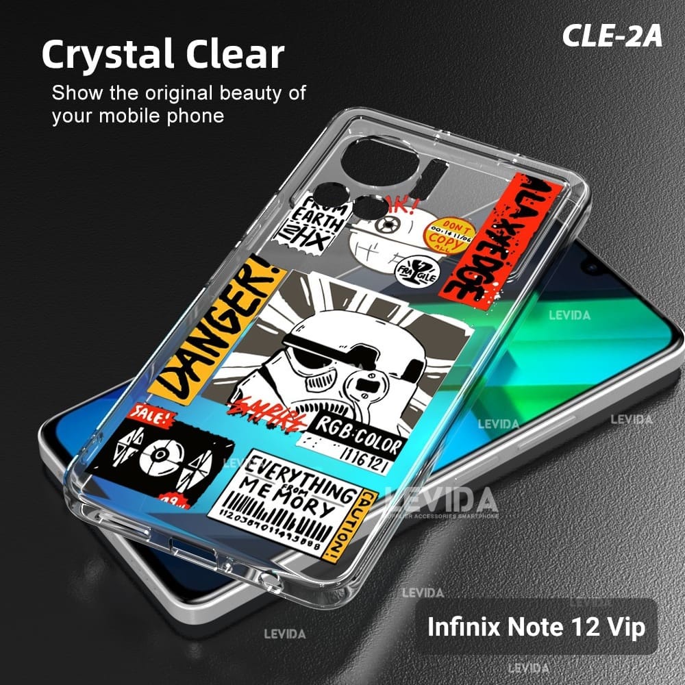 Infinix Note 11 Pro Infinix Note 11S Infinix Note 12 Vip Infinix Hot 11S NFC Softcase Clear Gambar C