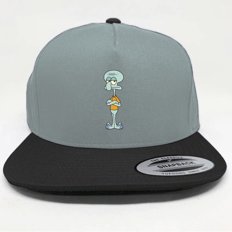 Topi Snapback Squidward Grumpy
