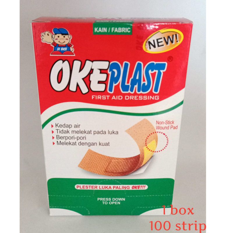 Hansaplast 1 box - Okeplast 1 box isi 100