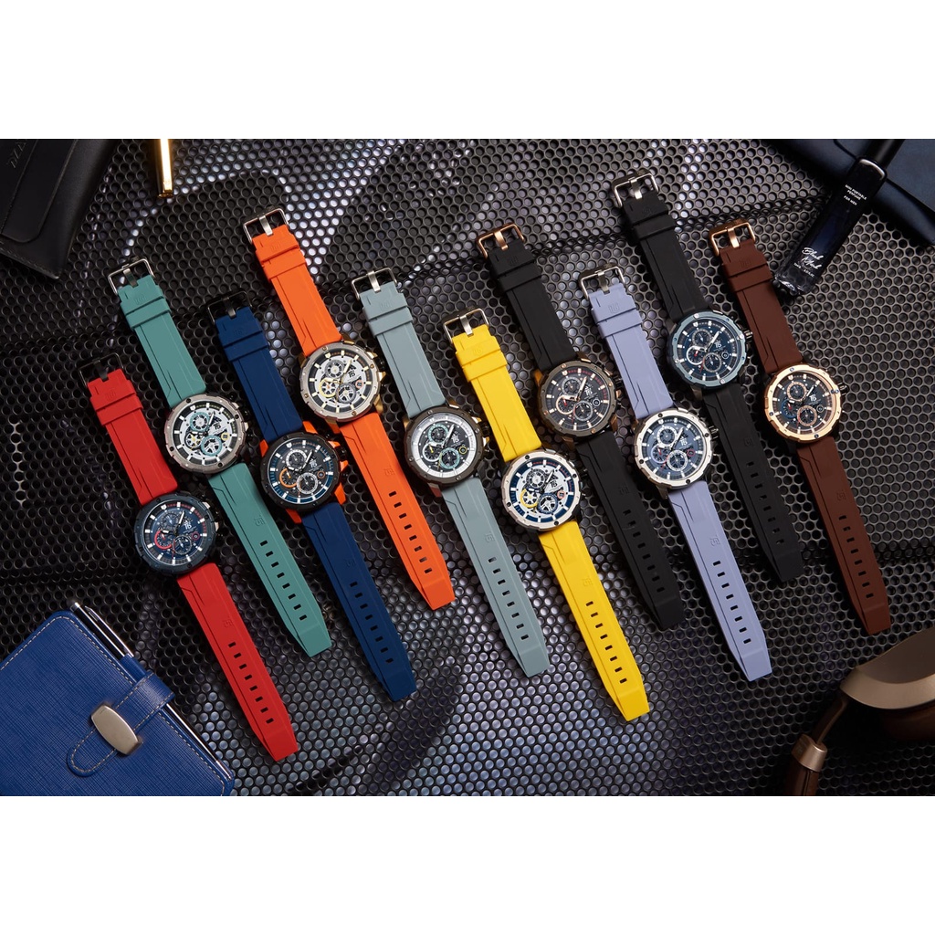Jam Original T5 3940 Full Chronograph Jam Tangan Original T5 H3940 Jam Original Karet Chronograph