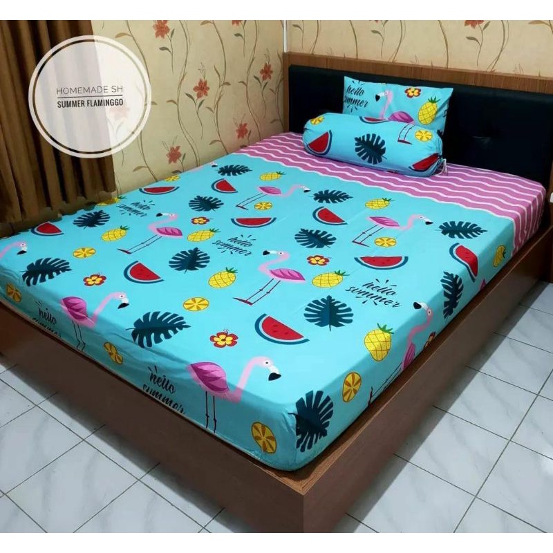 Sprei home made motif kartun anak anak ukuran 120x200