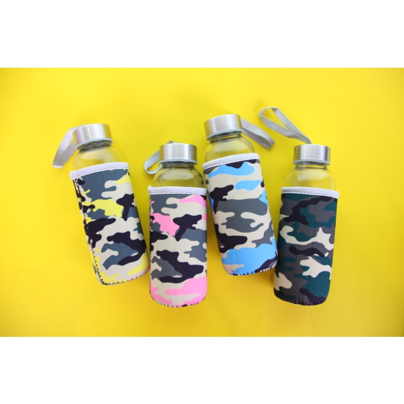 KJ BOTOL MINUM ANAK MURAH BOTOL MINUM BELING SARUNG ARMY 300ML 1142MLH110