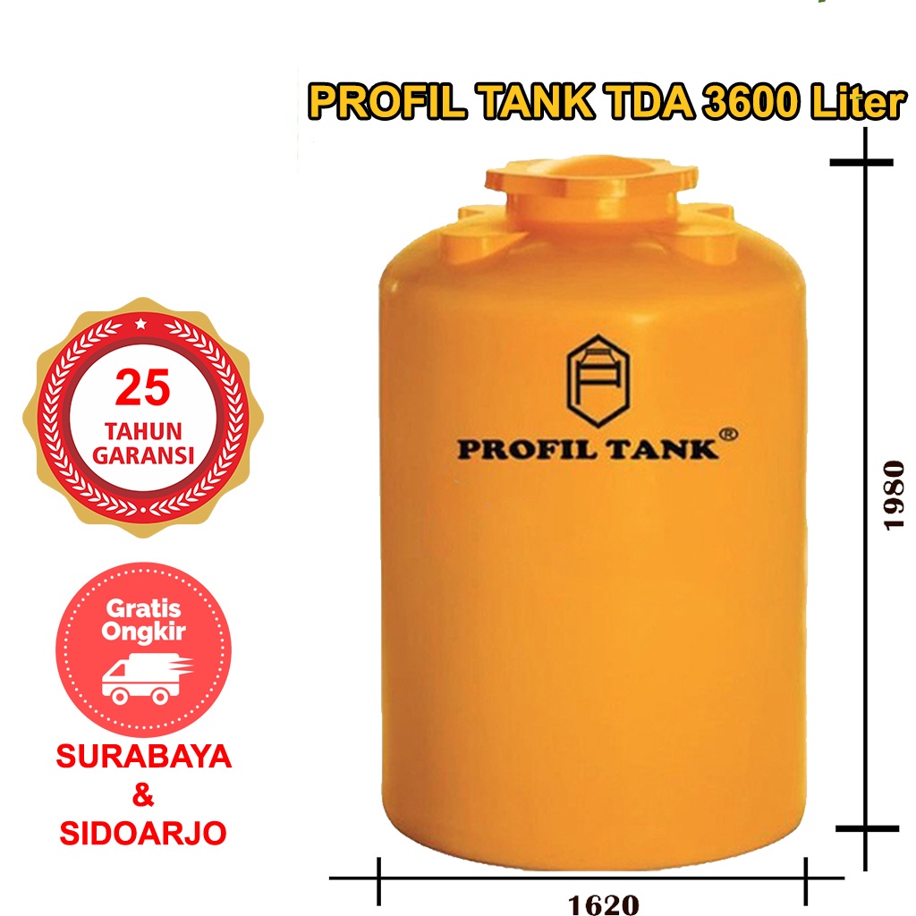 Tandon Air Profil Tank TDA 3600 Liter