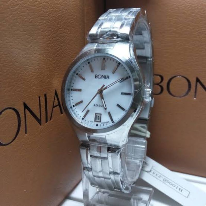 Jam tangan wanita Bonia B10060-2353 Wanita silver original