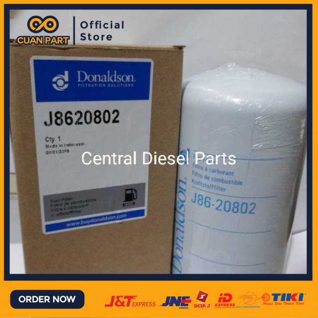 Filter Solar / Fuel Filter Kobelco SK200-8 J8620802 Donaldson Cuan Part