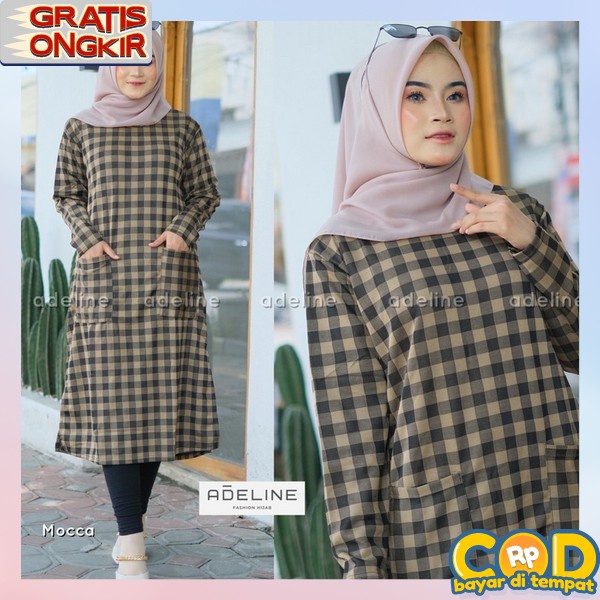 Tonik Mewah Baju Tunik Cewek Cantik Bju Thunik Kuliah Perguruan Tinggi Buju Tunix Estetik Bsju Tnik 