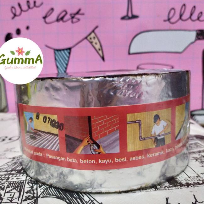 

Flashband 7,5 CM / Lakban Anti Bocor / Lem Atap Talang/ Penambal Bocor