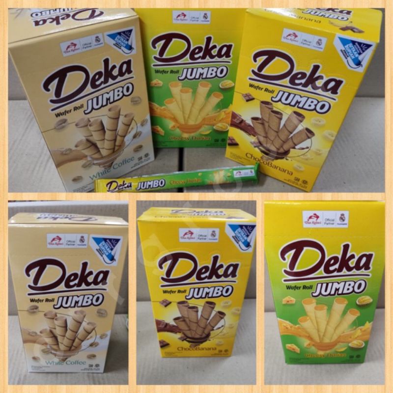

Deka Jumbo Waffer Roll 20pcs