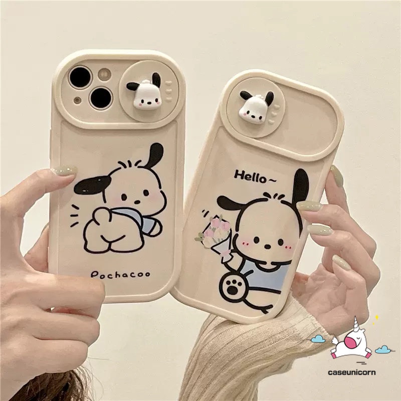 Soft Case TPU Motif Kartun Boneka 3D Untuk IPhone 11 13 12 Pro Max XR 7 8 Plus X XS Max 11 Pro Max