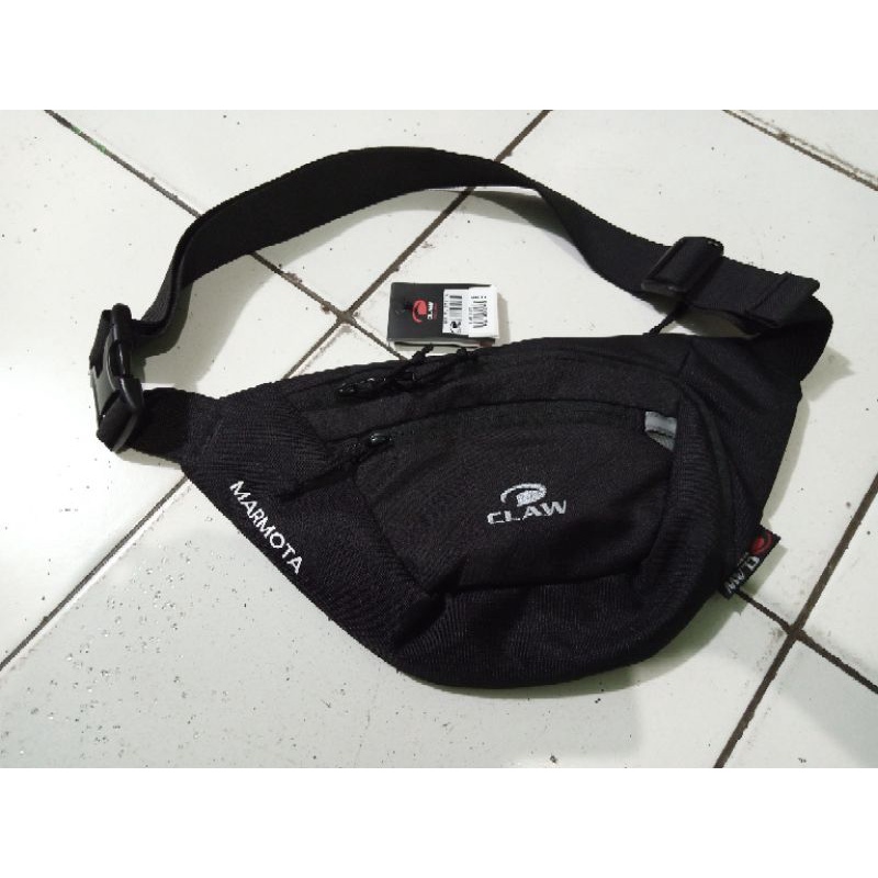 Tas selempang tas pinggang waistbag Claw Marmota