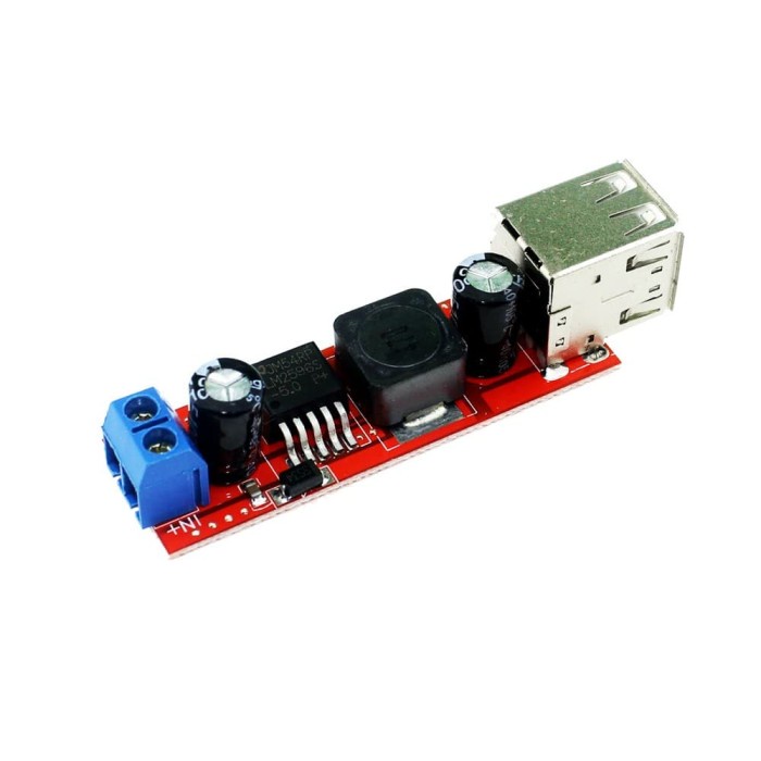 DC to DC Converter 5V 3A Dual USB Output Module LM2596 BUCK Modul