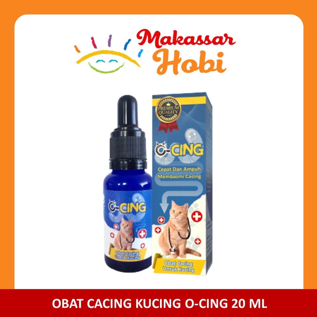 OBAT CACING Kucing Tetes OCING O CING Cepat &amp; Ampuh Membasmi Cacingan