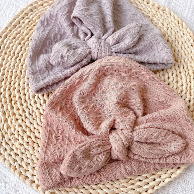 (Pimenova) . Turban Anak Bayi Import Polos topi bayi turban bayi