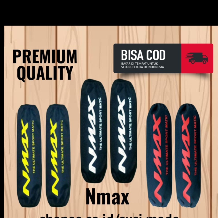 COVER SHOCBREKER MOTOR AEROX XMAX NMAX WATERFROF SEPASANG