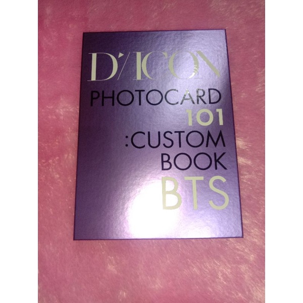 BINDER PHOTOCARD BTS DICON 101