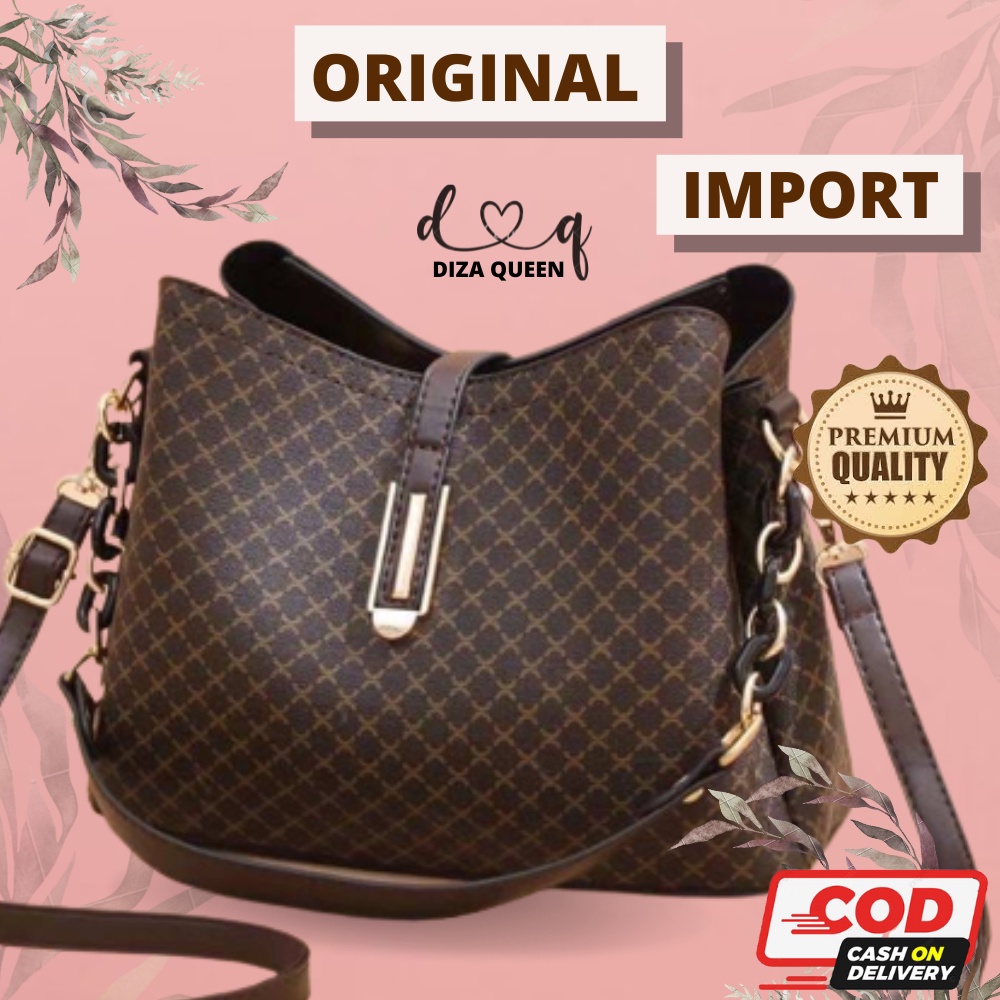 PREMIUMTas Selempang Wanita Slingbag Import DIZAQUEEN TF7716 Tas Fashion Jakarta EL5542 GT1937 ZE554