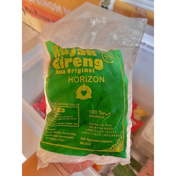 

Cireng Rujak - Cireng Horizon isi 22pcs