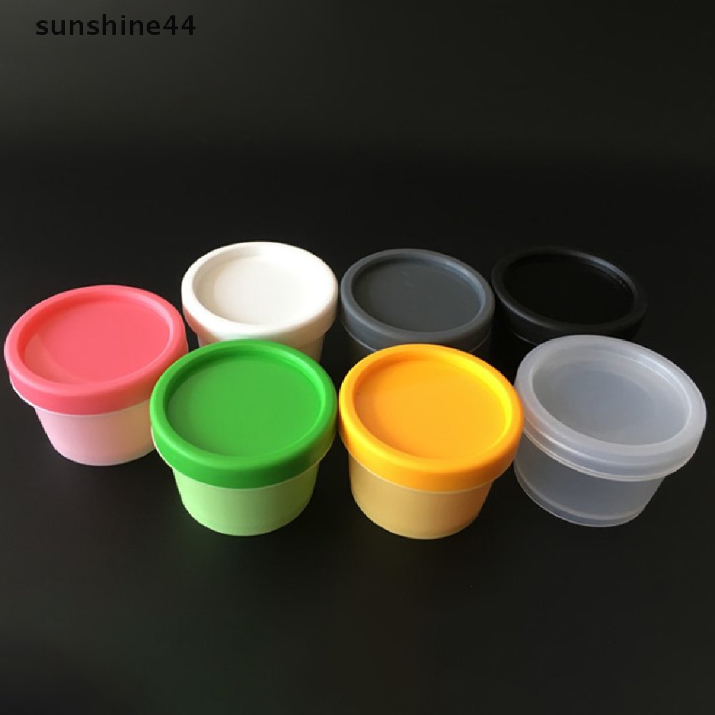 Sunshine 1Pc Botol Plastik Kosong Isi Ulang Portable 50g Untuk Travel