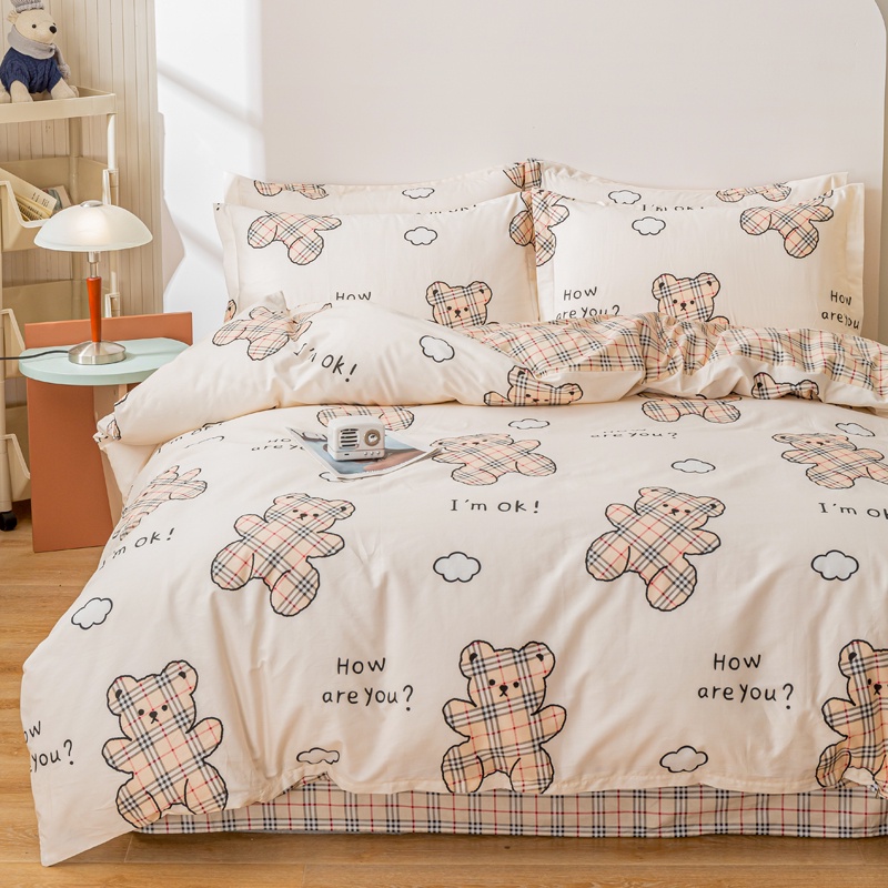 Selimut Bedcover Bahan Pollyster Bermotif