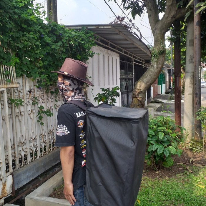 Rain Cover Tas Ransel Gendong Jumbo Barang / Tas Kurir Camping Sekolah Anti Air