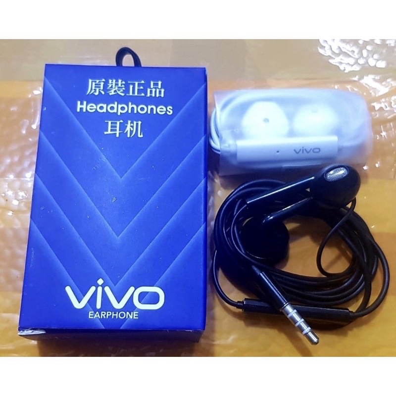 Headset VIVO Original Hifi Handsfree Earphone Vivo With Mic XE680