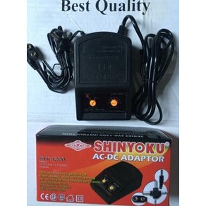 ADAPTOR UNIVERSAL AC/DC 1200MA MERK SHINYOKU