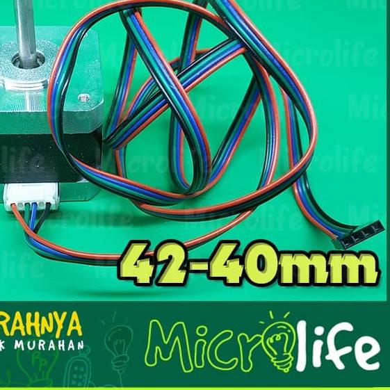 NEMA 17 STEPPER MOTOR 42-40mm 12v 1.5A 17HS4401 Plus Kabel