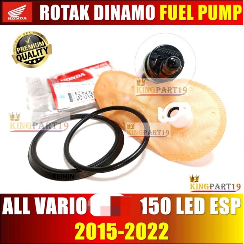 PAKET ROTAK DINAMO FUEL PUMP VARIO 125 150 LED ESP VARIO 125 CBS OLD TECHNO SPACY FI ROTAK K59