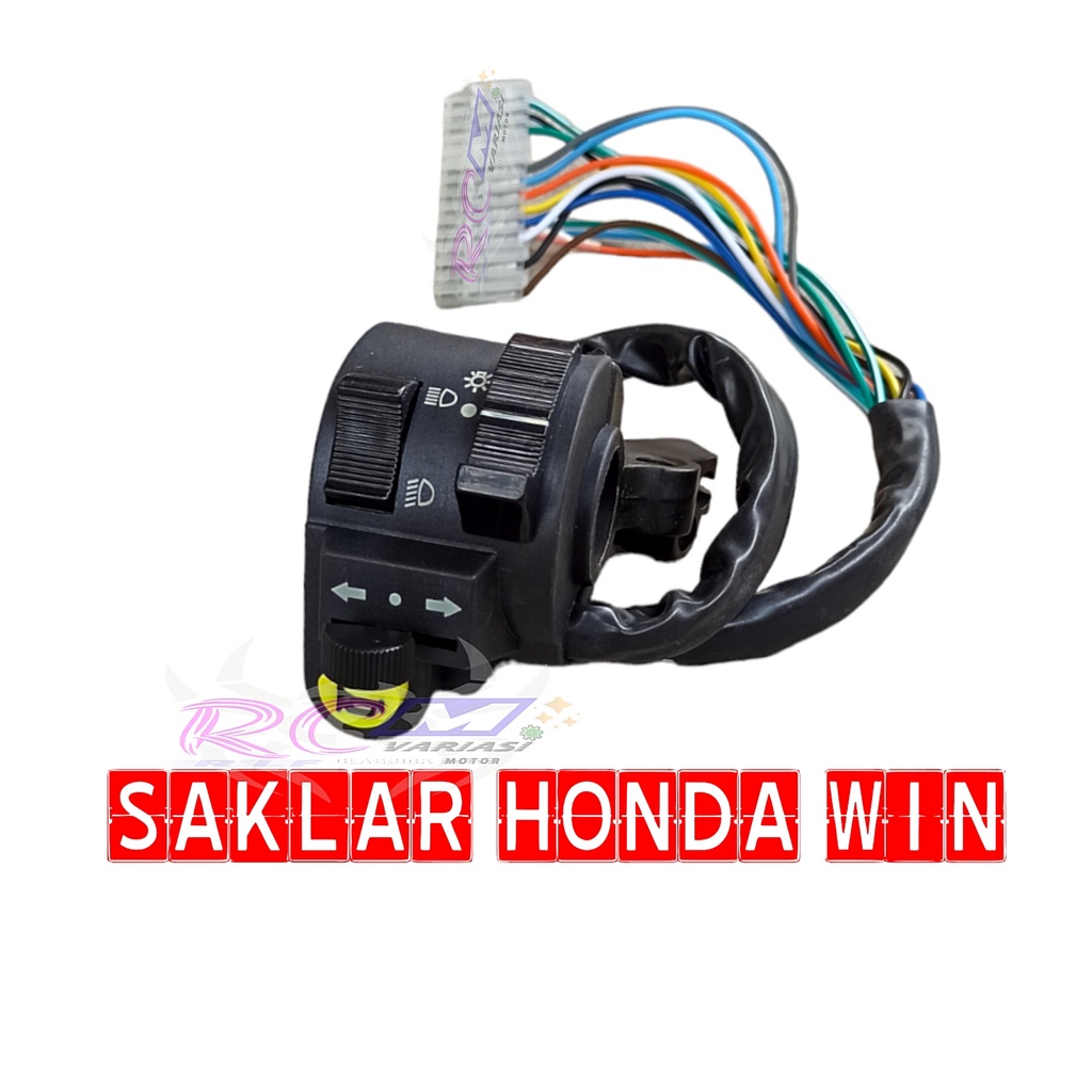 Holder saklar kiri lampu sen Honda win100 berkualitas
