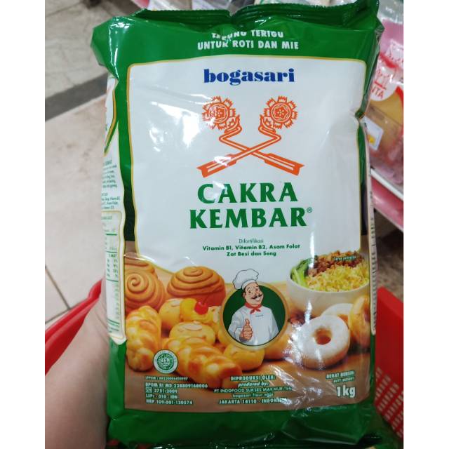 

Terigu Cakra Kembar Premium 1 kg
