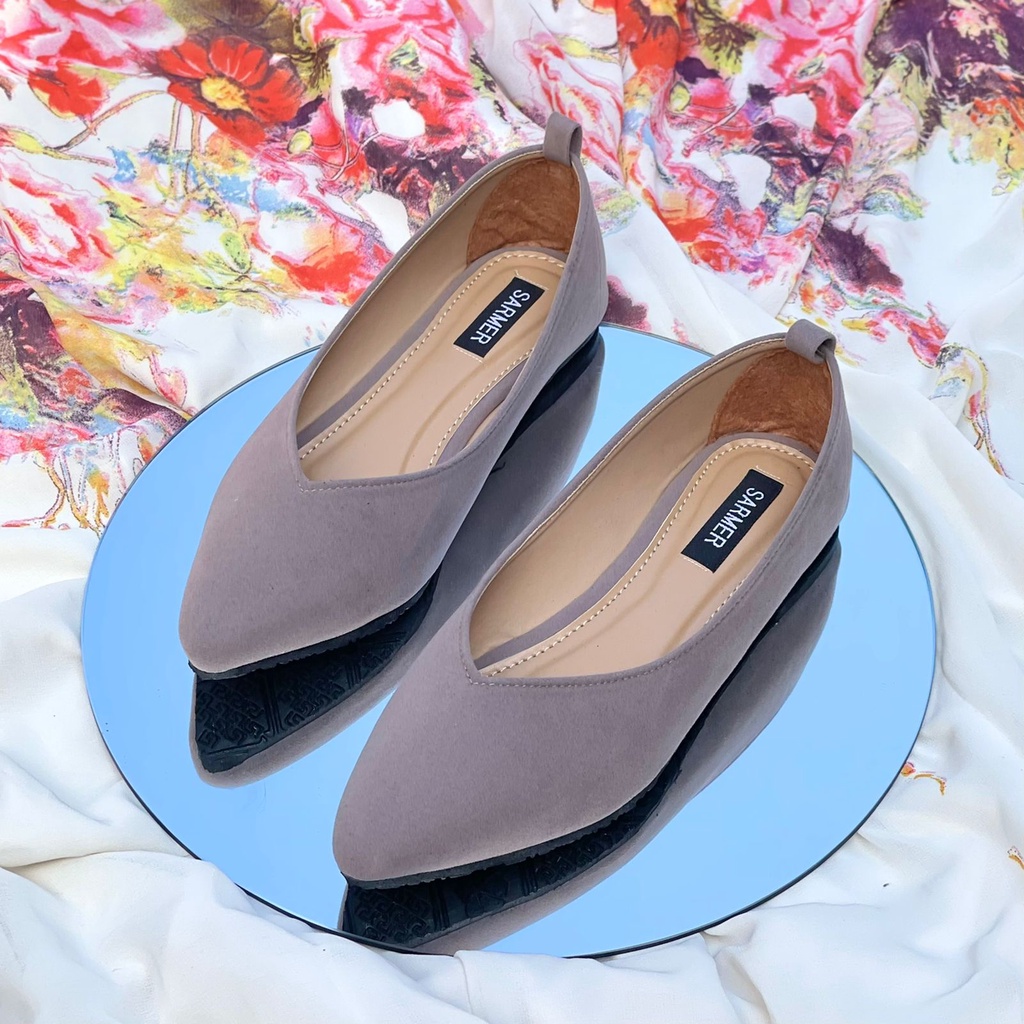 SARMER - JOCIA FLATSHOES GREY