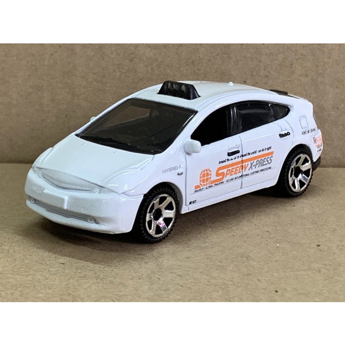 Matchbox Toyota Prius Taxi White Loose Pack