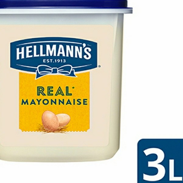 

HELMANN HELMANN'S REAL MAYONES MAYONAIS MAYONNAISE 3 L