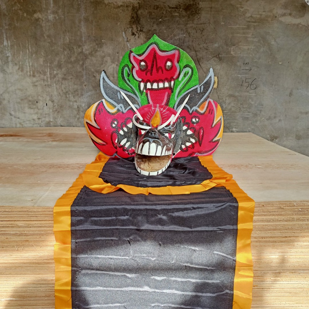 Barongan Black Devil | Barongan Mainan Anak | Barongan Hitam | Barongan Menyeramkan | Mainan Anak