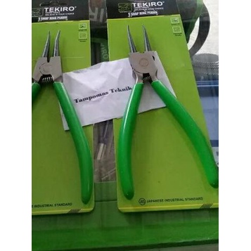 Tang Snap Ring Tekiro 2bh 7" Lurus Buka Tutup Tang Snapring