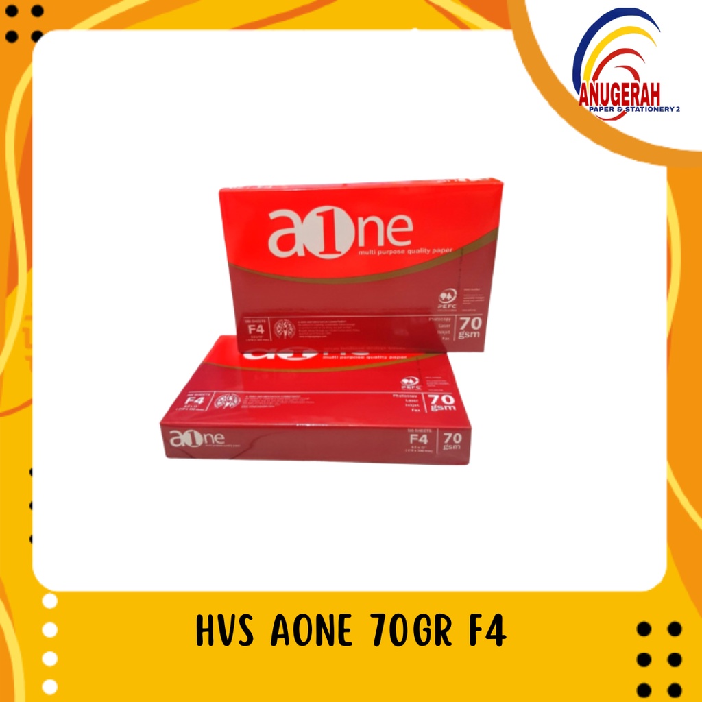 

Kertas HVS AONE Folio F4 70 Gram Murah (RIM)