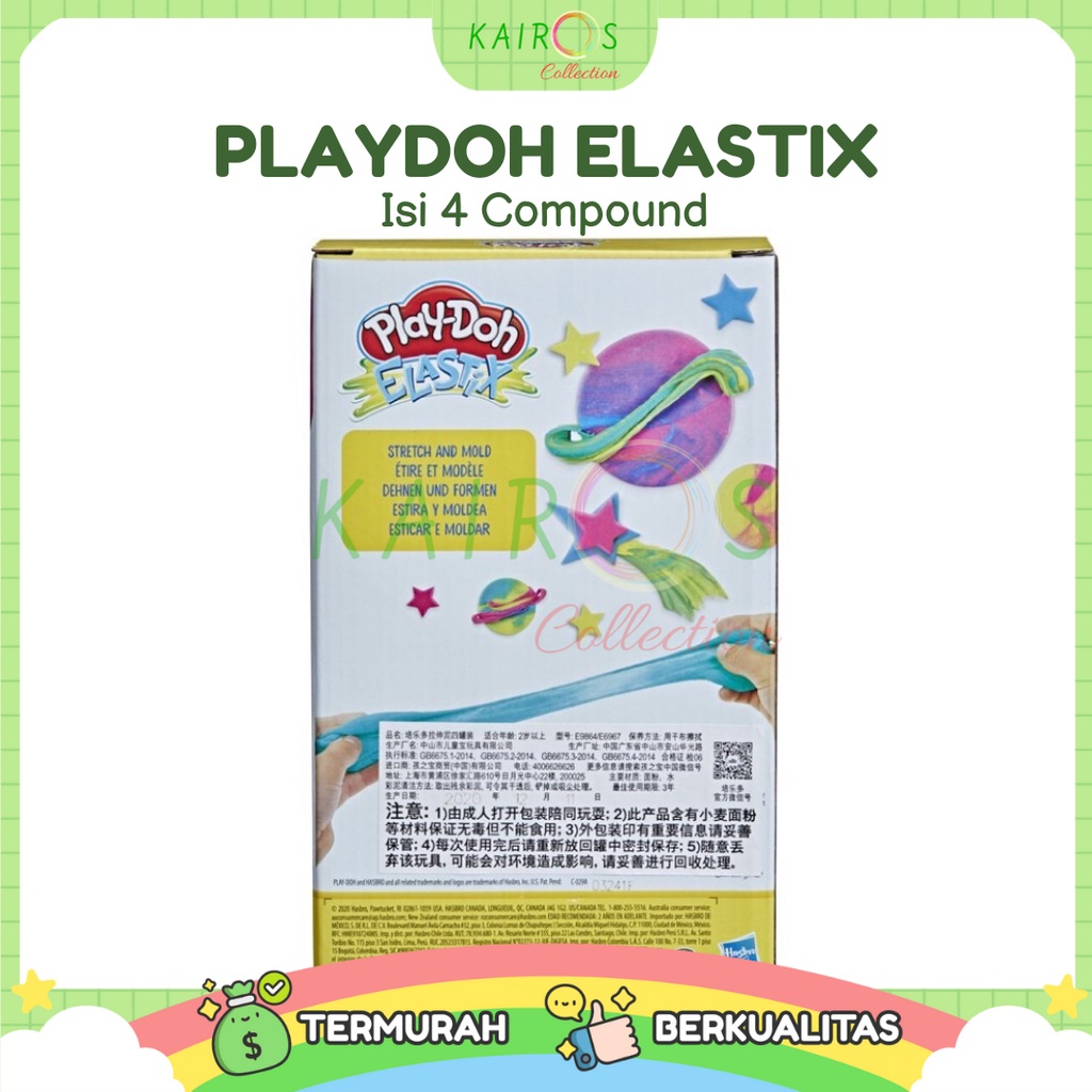 PlayDoh Elastix Isi 4 Compound