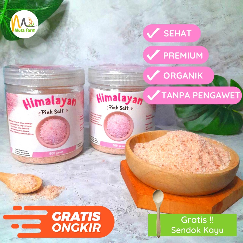 

GARAM HIMALAYA / PINK SALT HIMALAYA ORIGINAL / PREMIUM HIMSALT / ORIGINAL HIMALAYAN SALT / GAREM HIMALAYA