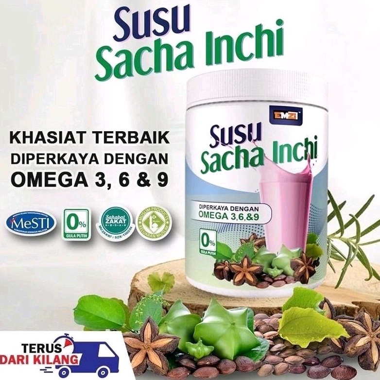 

Susu Sacha Inchi Original Omega 3 6 9 ORIGINAL