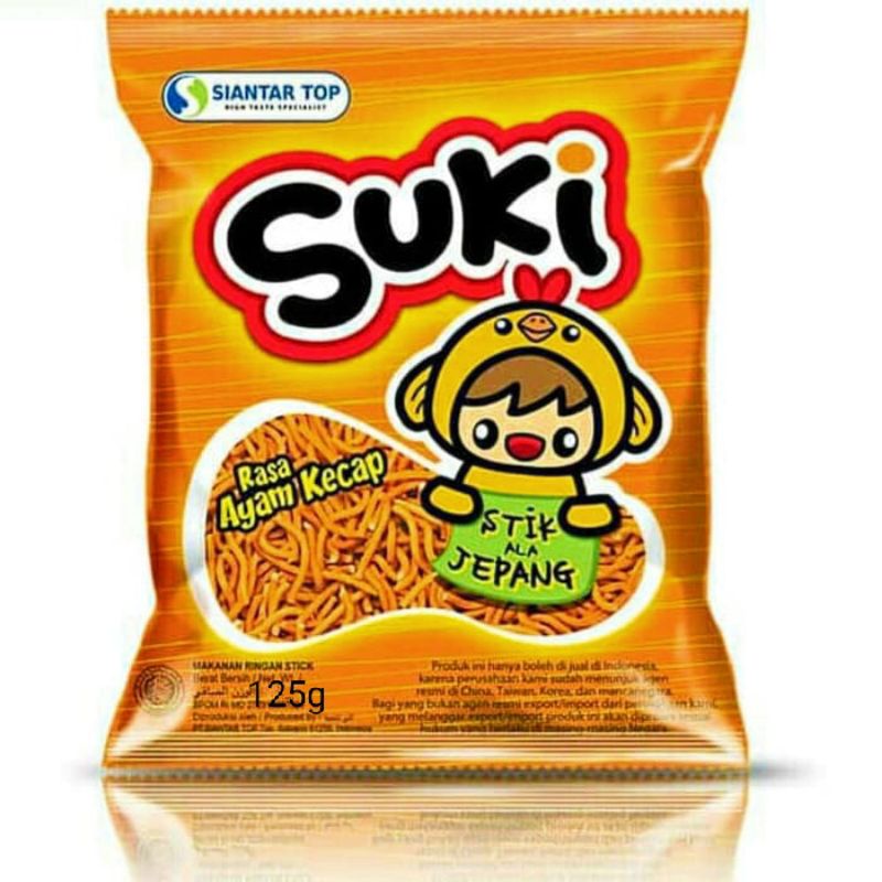 

MIE SUKI SNACK RASA AYAM KECAP/STIK ALA JEPANG 110 GR