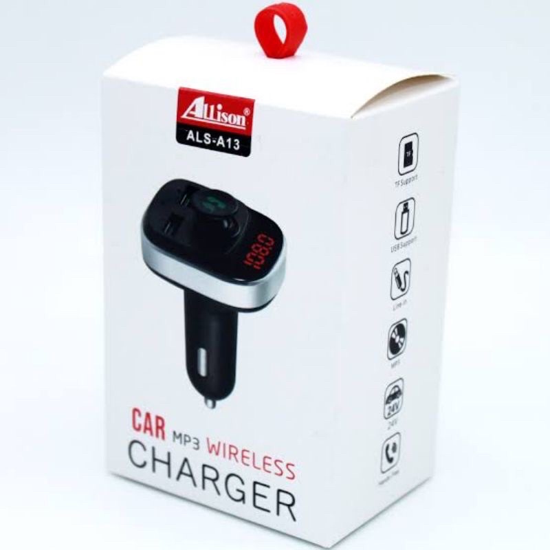 Car Charger Modulator Transmiter Bluetooth MP3 FM Radio USB - ALS - A11/A13/A16